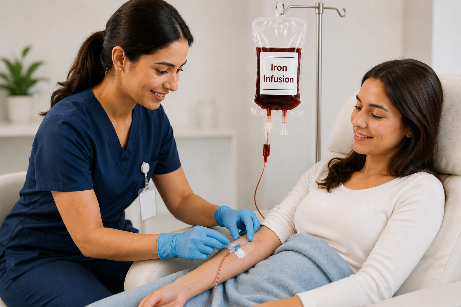 IV Iron Infusion in Edmonton