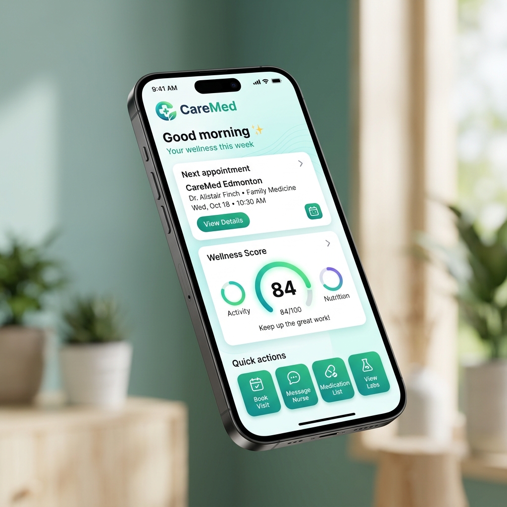 CareMed App Interface